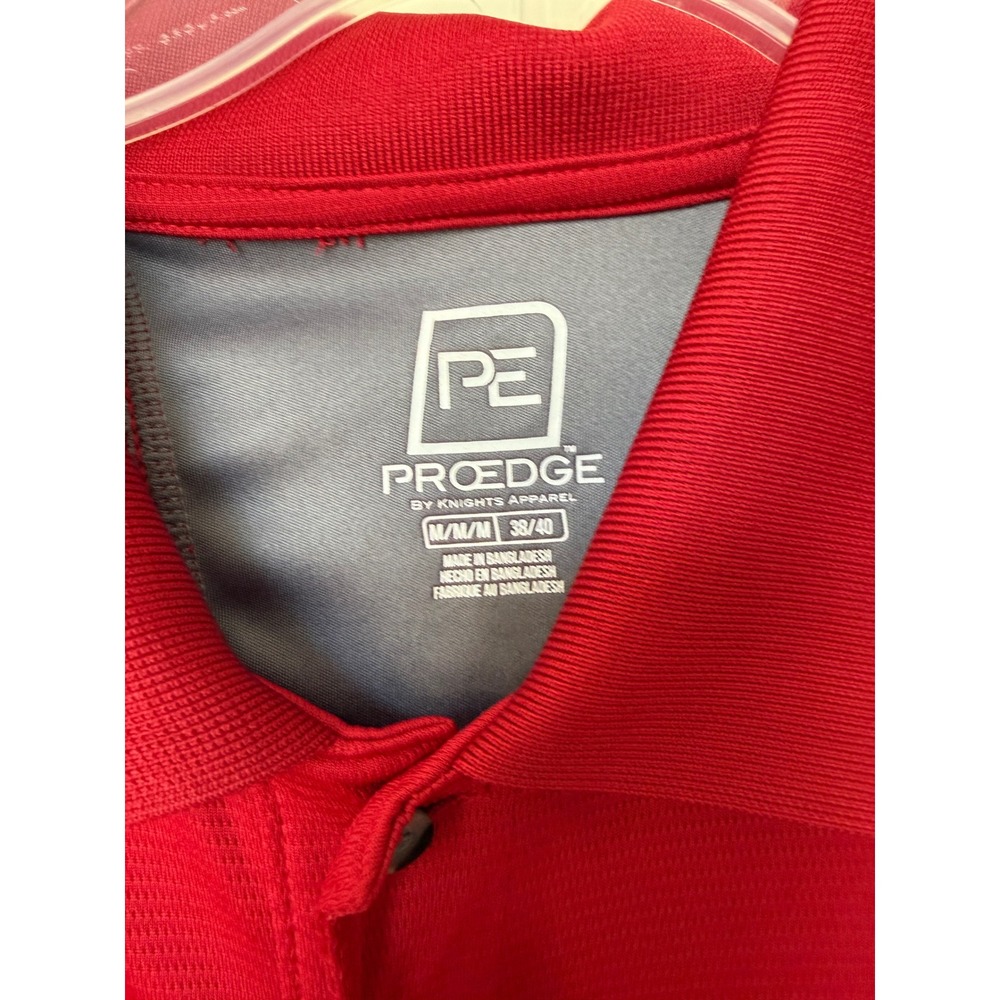 2025 NCAA Championship Indiana Hoosiers Men's Pro Edge Comfort Polo Med Golf - Picture 3 of 5